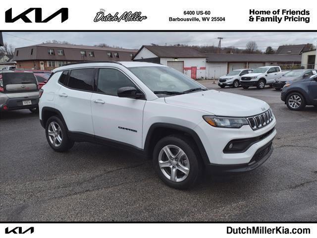 used 2023 Jeep Compass car, priced at $23,803