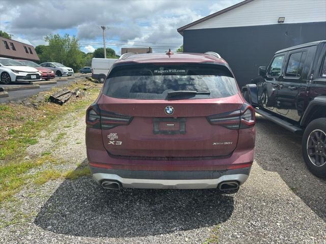 used 2022 BMW X3 car, priced at $29,661