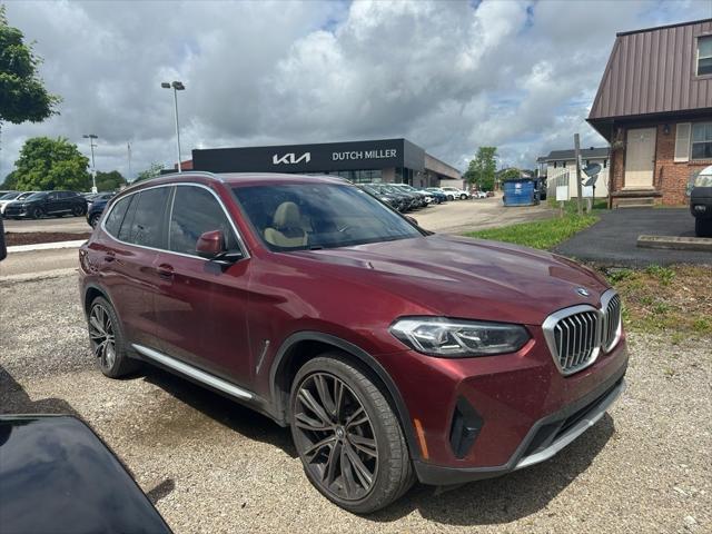 used 2022 BMW X3 car, priced at $29,661