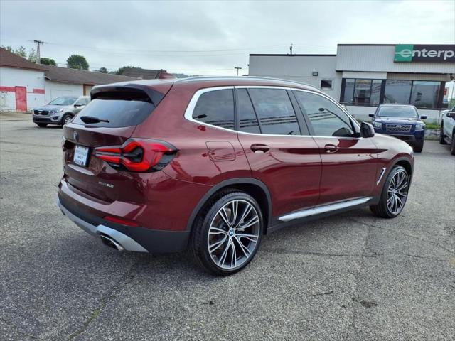 used 2022 BMW X3 car, priced at $29,460