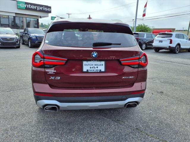 used 2022 BMW X3 car, priced at $29,460
