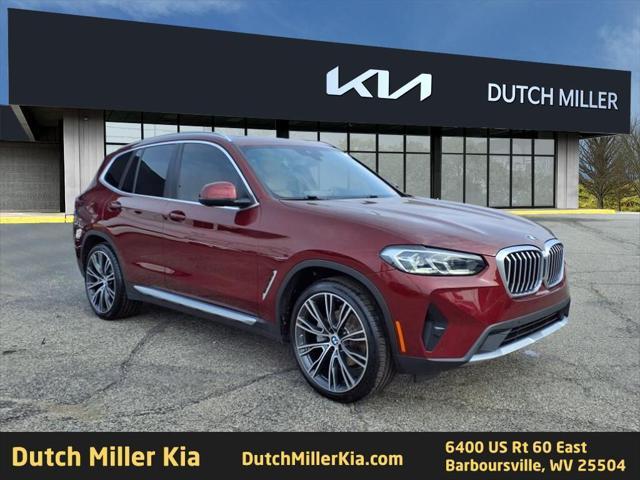 used 2022 BMW X3 car, priced at $29,460
