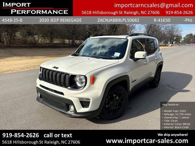 used 2020 Jeep Renegade car, priced at $17,495