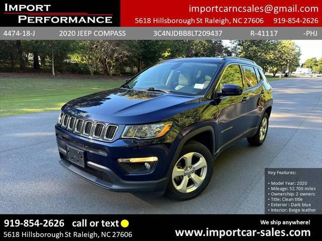 used 2020 Jeep Compass car, priced at $18,995