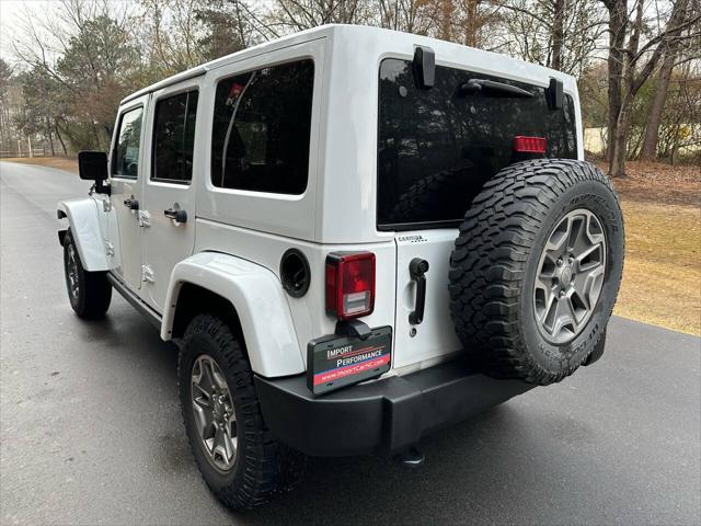 used 2015 Jeep Wrangler Unlimited car, priced at $19,995