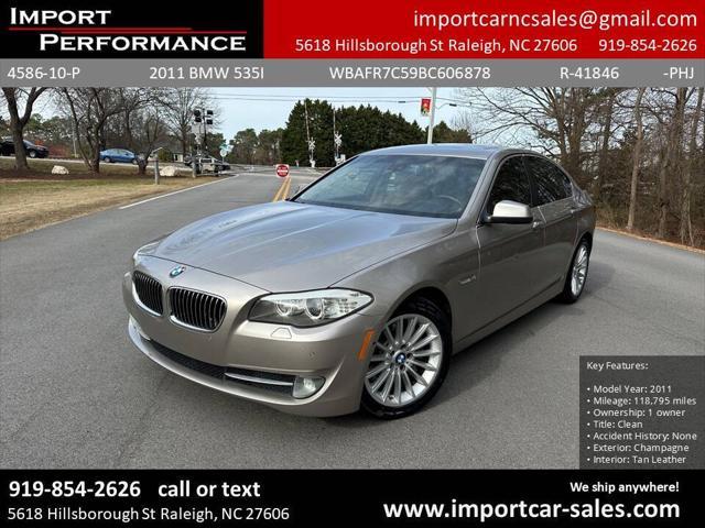 used 2011 BMW 535 car, priced at $9,795