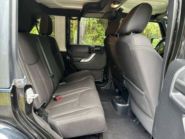 used 2016 Jeep Wrangler Unlimited car, priced at $21,995