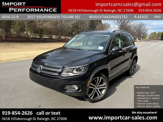 used 2017 Volkswagen Tiguan car, priced at $16,995