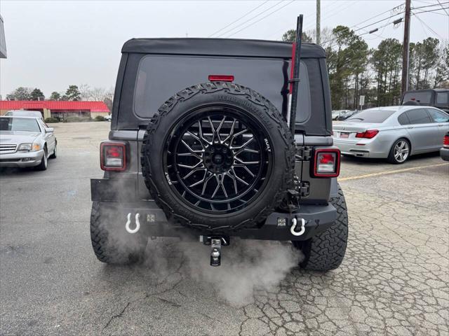 used 2018 Jeep Wrangler Unlimited car, priced at $22,500