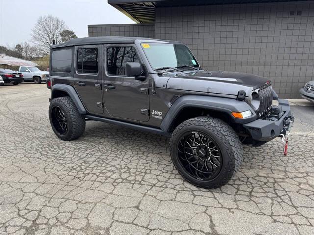 used 2018 Jeep Wrangler Unlimited car, priced at $22,500