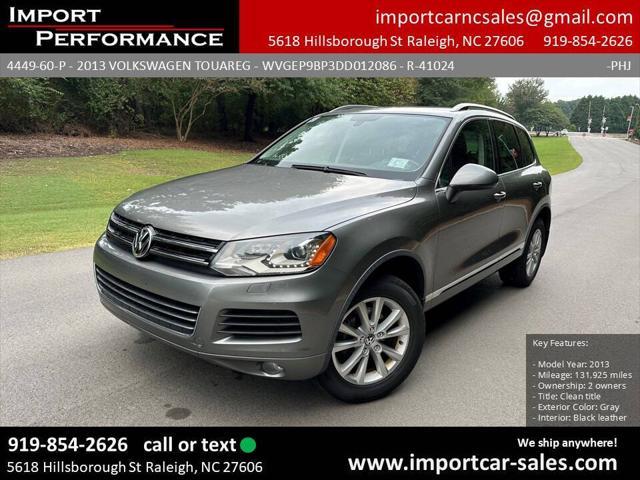 used 2013 Volkswagen Touareg car, priced at $10,495