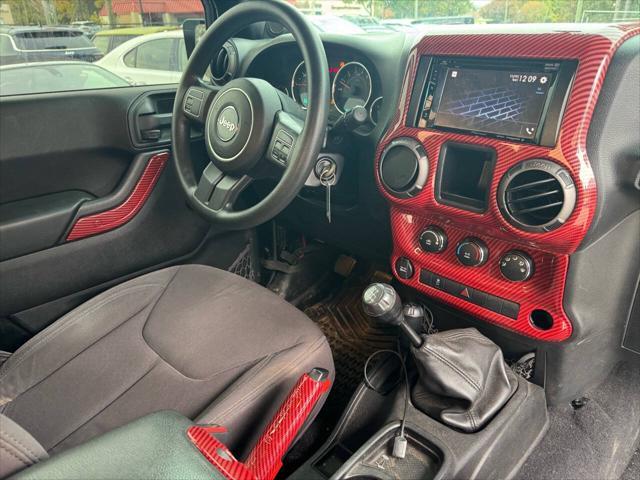 used 2013 Jeep Wrangler car, priced at $14,500