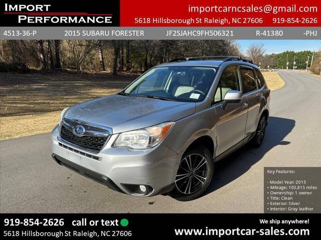 used 2015 Subaru Forester car, priced at $13,195