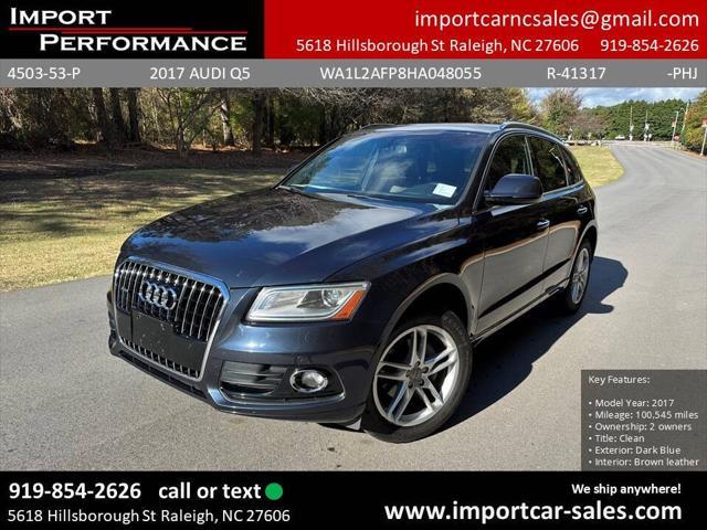 used 2017 Audi Q5 car, priced at $13,995