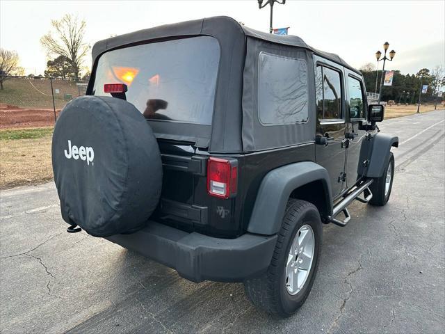 used 2011 Jeep Wrangler Unlimited car, priced at $12,495