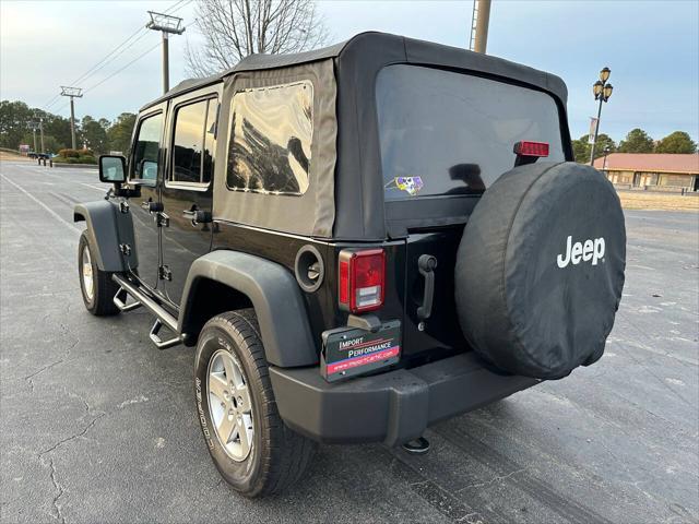 used 2011 Jeep Wrangler Unlimited car, priced at $12,495