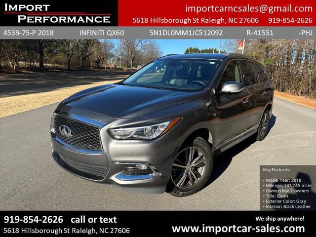 used 2018 INFINITI QX60 car, priced at $10,495