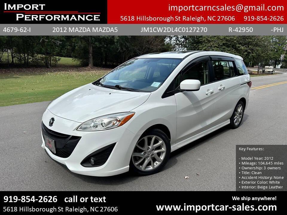 used 2012 Mazda Mazda5 car, priced at $6,995