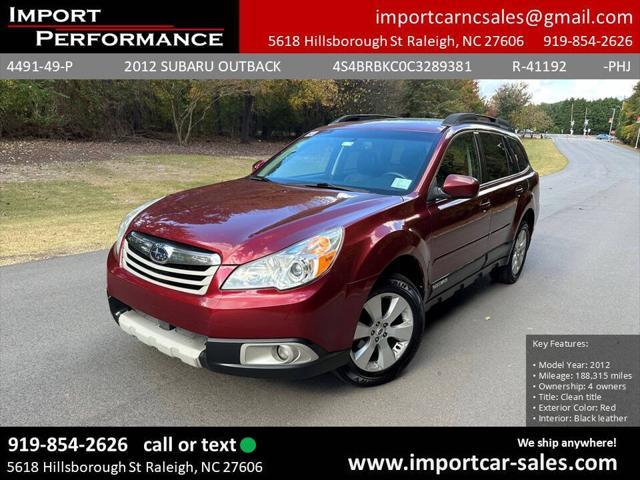 used 2012 Subaru Outback car, priced at $6,295