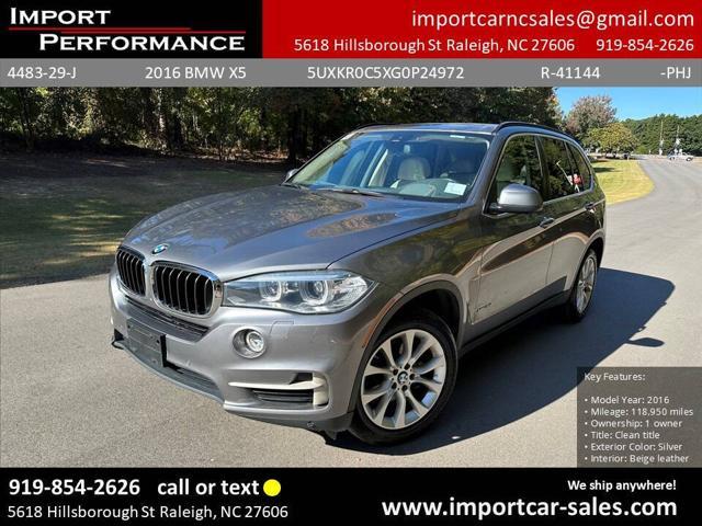 used 2016 BMW X5 car, priced at $14,295