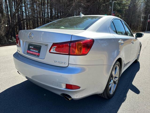 used 2010 Lexus IS 250 car, priced at $6,995