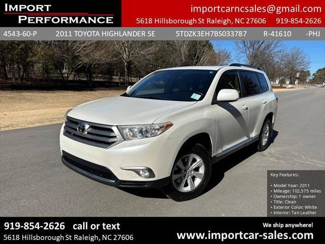 used 2011 Toyota Highlander car, priced at $15,295