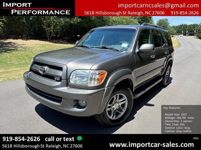 used 2007 Toyota Sequoia car, priced at $8,995