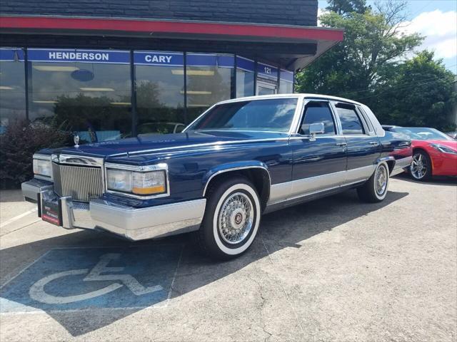 used 1991 Cadillac Brougham car, priced at $15,500