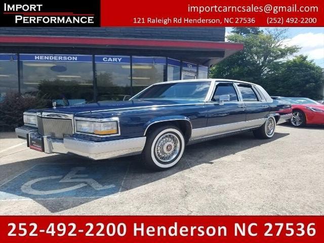 used 1991 Cadillac Brougham car, priced at $15,500