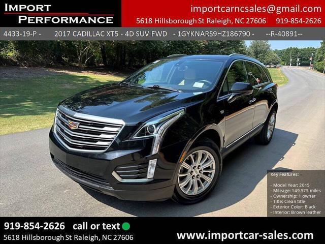 used 2017 Cadillac XT5 car, priced at $11,495