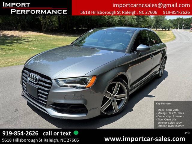used 2016 Audi A3 car, priced at $15,995
