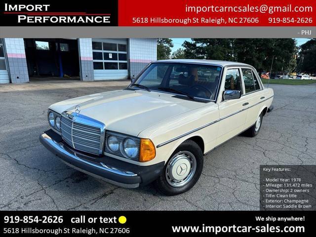 used 1978 Mercedes-Benz 240D car, priced at $16,500