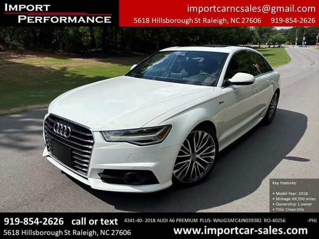 used 2018 Audi A6 car, priced at $21,221