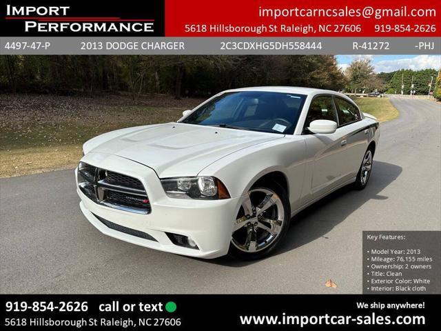 used 2013 Dodge Charger car, priced at $15,495