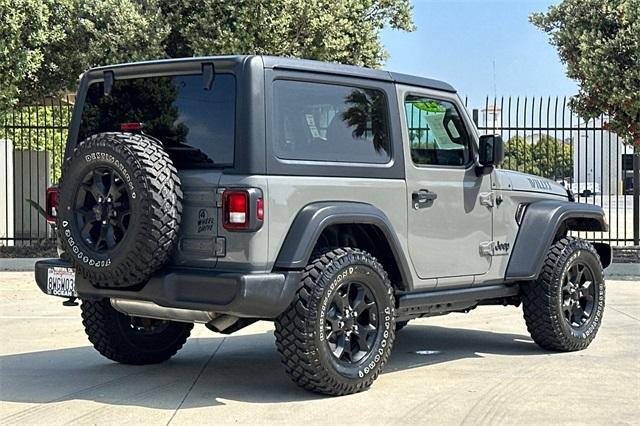 used 2021 Jeep Wrangler car, priced at $31,895