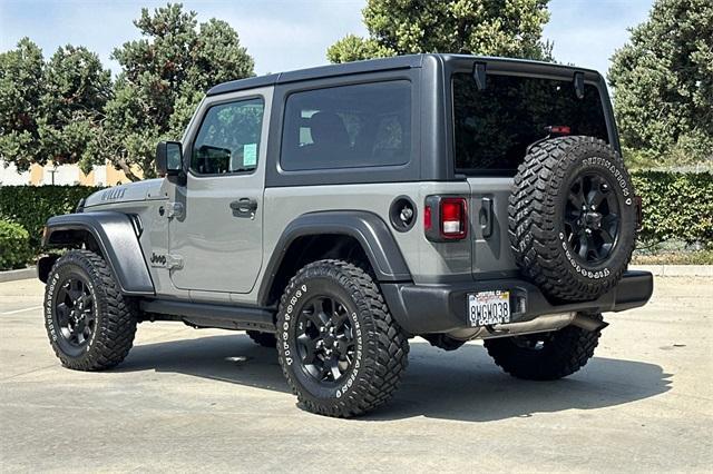 used 2021 Jeep Wrangler car, priced at $31,895