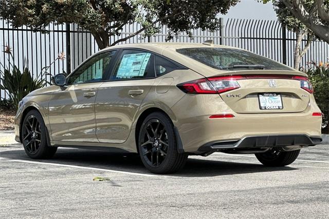 new 2025 Honda Civic car, priced at $29,055