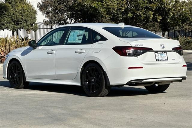 new 2025 Honda Civic Hybrid car, priced at $30,555