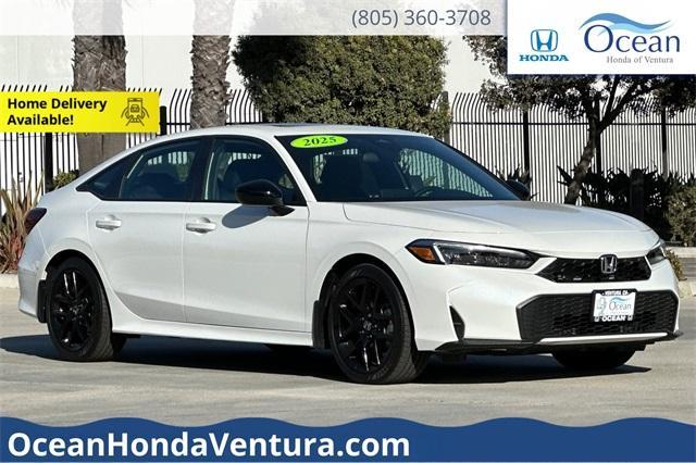 new 2025 Honda Civic Hybrid car, priced at $30,555