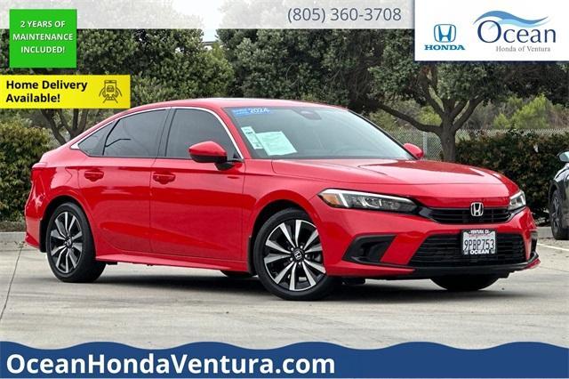 used 2024 Honda Civic car, priced at $24,995