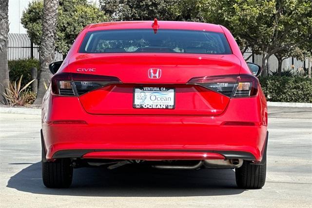 new 2025 Honda Civic car, priced at $25,400