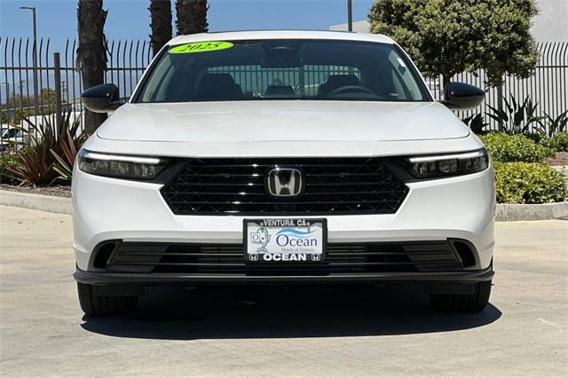 new 2025 Honda Accord car, priced at $32,210