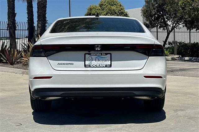 new 2025 Honda Accord car, priced at $32,210