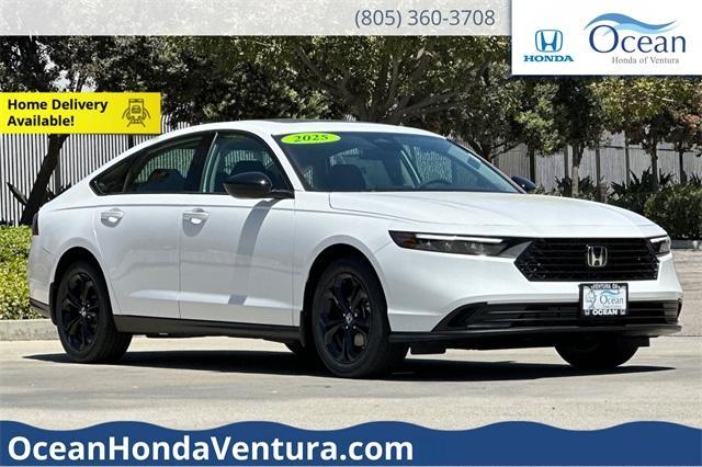 new 2025 Honda Accord car, priced at $32,210