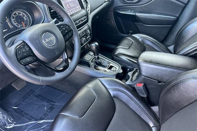 used 2021 Jeep Cherokee car, priced at $21,895
