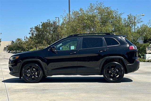 used 2021 Jeep Cherokee car, priced at $21,895