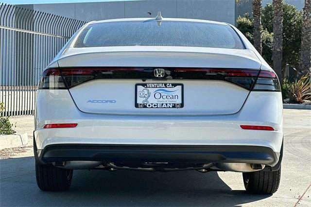 new 2024 Honda Accord car, priced at $31,460