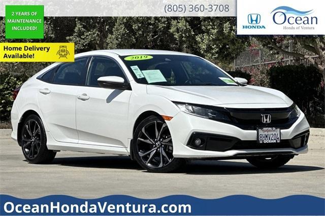 used 2019 Honda Civic car, priced at $20,995