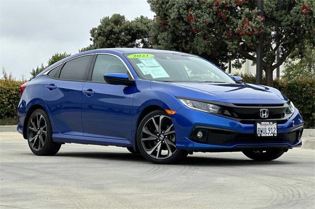 used 2021 Honda Civic car, priced at $19,988