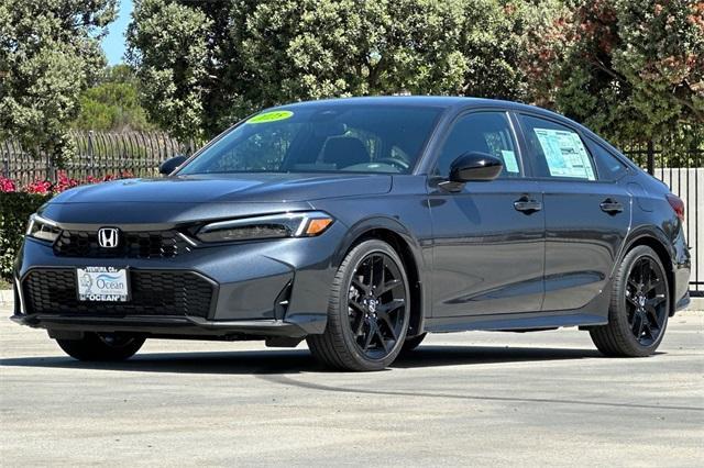 new 2025 Honda Civic car, priced at $27,400